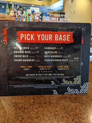 Menu photo 3 Genghis Grill Albuquerque, NM