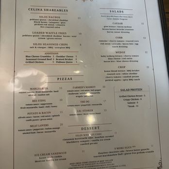 Silos in Celina - Menu - Cigar Bars Near Me - Celina, Texas Silos in Celina - Menu - Cigar Bars Near Me - Celina, Texas