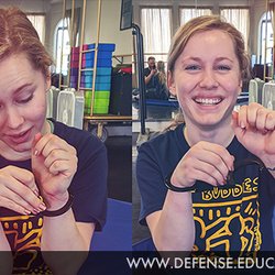 Escaping restraints with a smile!