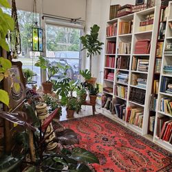 The Rabbit Hole - Books and plants