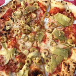 Artichoke pizza Artichoke pizza
