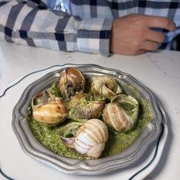 Garlic butter escargot