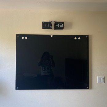In Home Installation Services - A 2x3 glass dry erase board and wall clock. - Furniture Assembly Near Me - Encino, California In Home Installation Services - A 2x3 glass dry erase board and wall clock. - Furniture Assembly Near Me - Encino, California