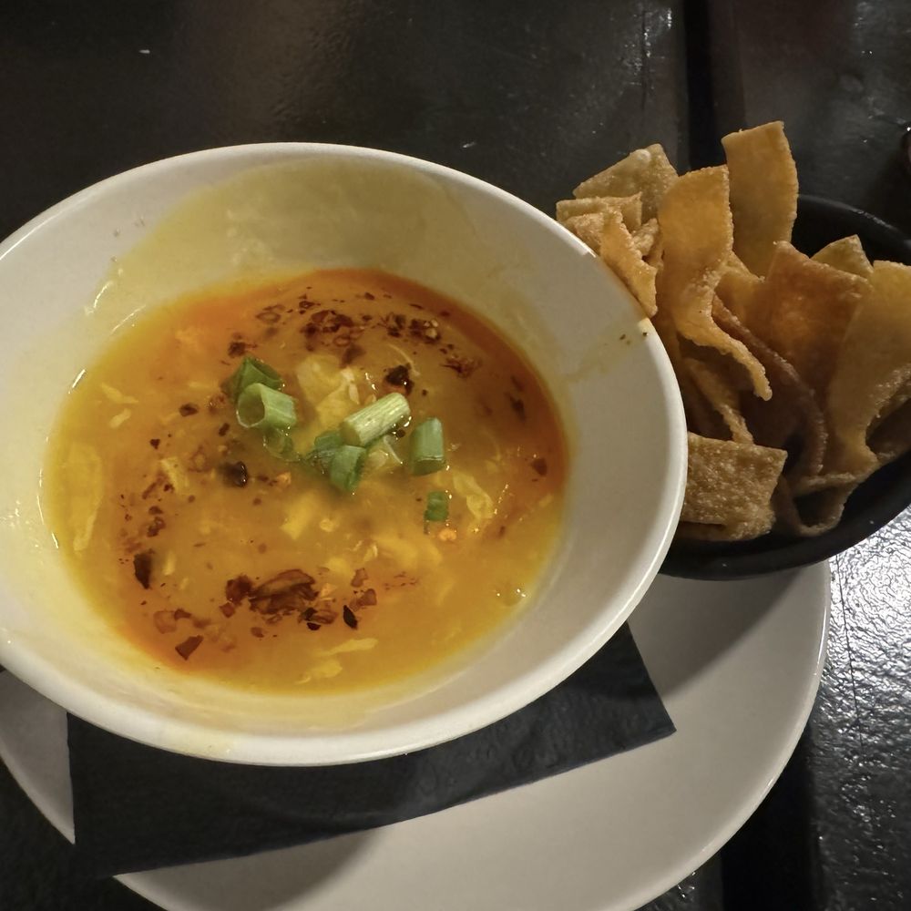 Bamboo - Spicy egg drop soup - Chinese Near Me - San Antonio, Texas