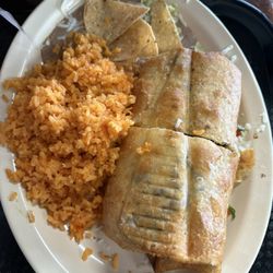 El Burrito Loco - Chimichanga Dinner