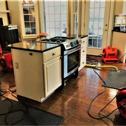 Kingsley Water Damage Restoration - Water damage drying equipment.