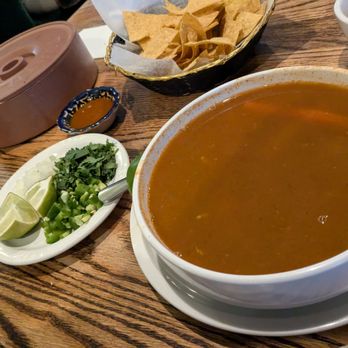 Jorge's El Tapatio - Shrimp soup - Mexican Near Me - Tracy, California