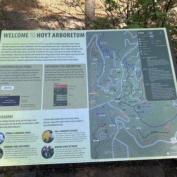 Hoyt Arboretum - Trails for days - Botanical Gardens Near Me - Portland, Oregon
