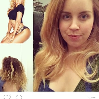 Fringe Hair Salon - Bottom left is hair before- top left is Beyoncé right is me after Jamie's magic - Hair Salons Near Me - Toronto, Ontario Fringe Hair Salon - Bottom left is hair before- top left is Beyoncé right is me after Jamie's magic - Hair Salons Near Me - Toronto, Ontario