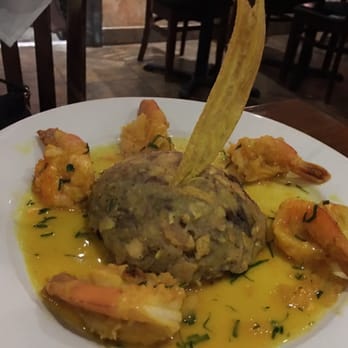 Off The Hook Raw Bar & Grill - Shrimp mofongo $18 - Seafood Near Me - Astoria, New York Off The Hook Raw Bar & Grill - Shrimp mofongo $18 - Seafood Near Me - Astoria, New York