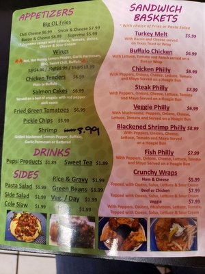 Menu photo 2 Zhay's  Lincolnton, NC