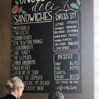 Uncle Vito’s Deli - a menu on the wall - Delis Near Me - Newcastle, Wyoming Uncle Vito’s Deli - a menu on the wall - Delis Near Me - Newcastle, Wyoming