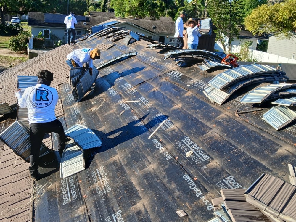 Slide of Relentless Roofing