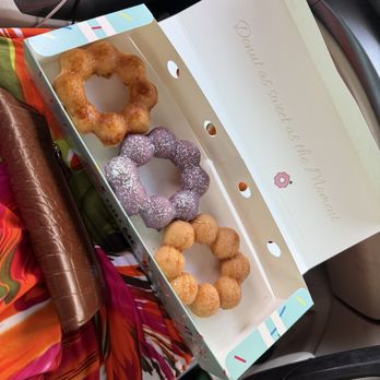 Oh Mochi - crème brûlée, taro, and cinnamon sugar donuts. - Desserts Near Me - Raleigh, North Carolina Oh Mochi - crème brûlée, taro, and cinnamon sugar donuts. - Desserts Near Me - Raleigh, North Carolina
