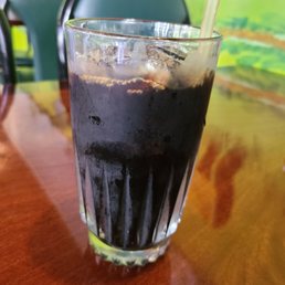 Black Coffee (is actually sweetened without creamer) Black Coffee (is actually sweetened without creamer)