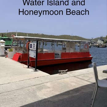 The Honeymoon Beach - Ferry to Water Island - Beaches Near Me - Saint John, Virgin Islands