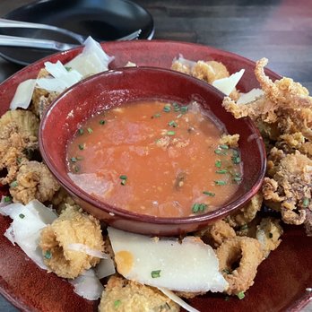 Hard Count Kitchen & Cocktails - Calamari Diablo - Cocktail Bars Near Me - Georgetown, Texas Hard Count Kitchen & Cocktails - Calamari Diablo - Cocktail Bars Near Me - Georgetown, Texas