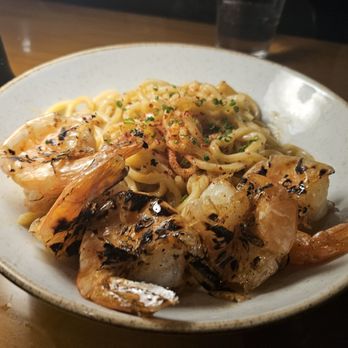 NEP Cafe - Shrimp Garlic Noodle - Breakfast & Brunch Near Me - Irvine, California