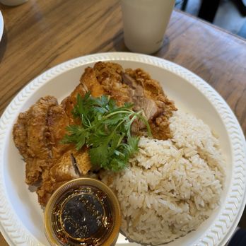Chick It Out - Khao Man Gai Krob Sauce Kaprao - Thai Near Me - New York, New York
