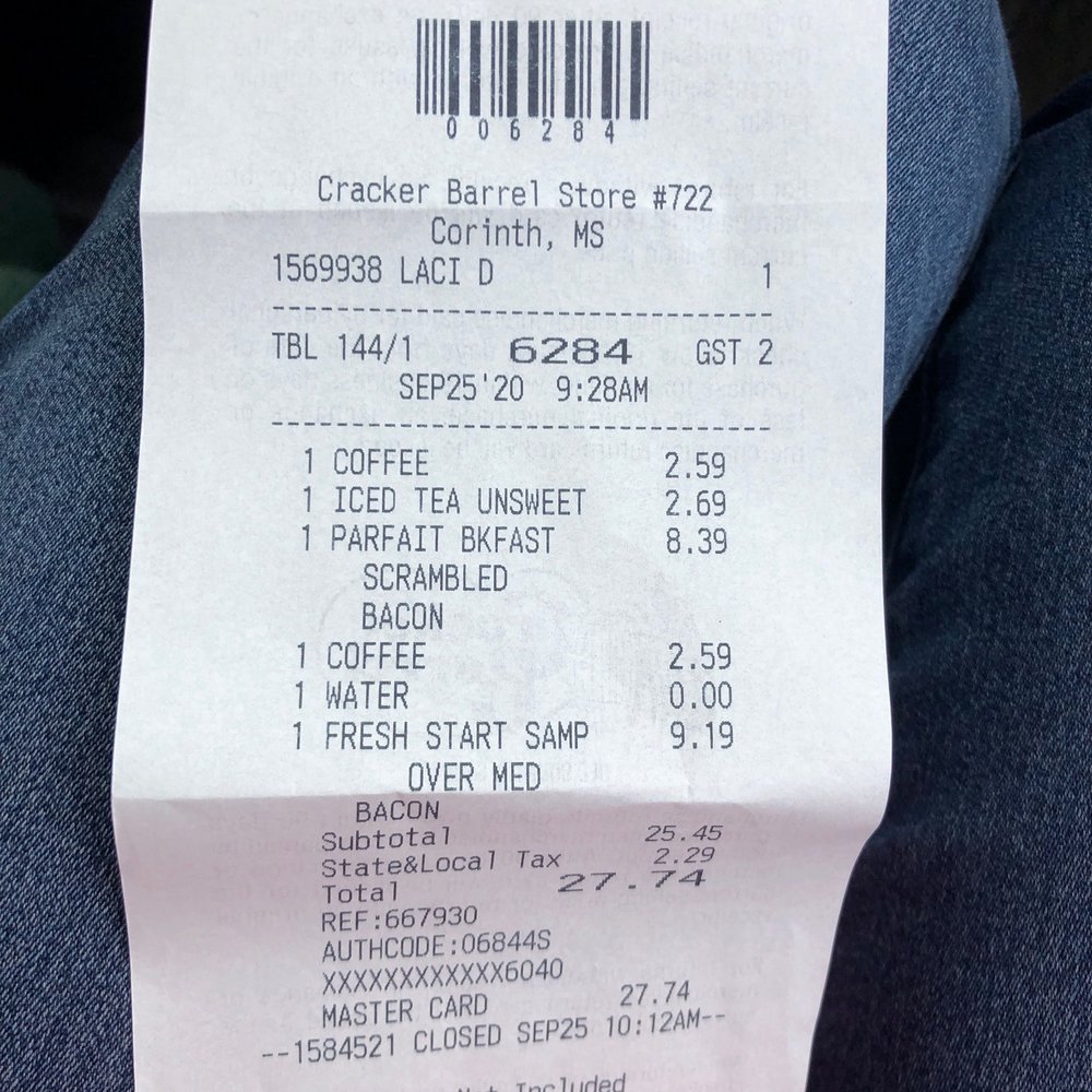 Receipt