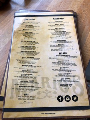 Menu photo 5 Mario's East Side Saloon Pittsburgh, PA