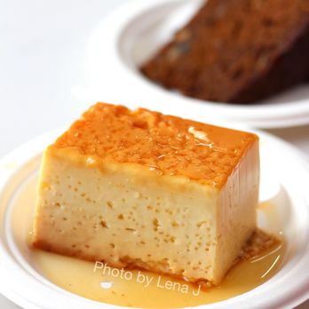 Punto Rojo - Flan ($4.59) - great! Rich and creamy and eggy - Colombian Near Me - Queens, New York