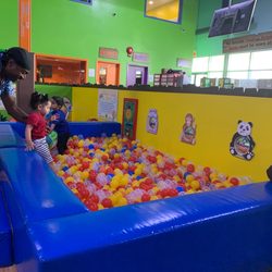 Treehouse Indoor Playground - Ball pit, kids, entrance