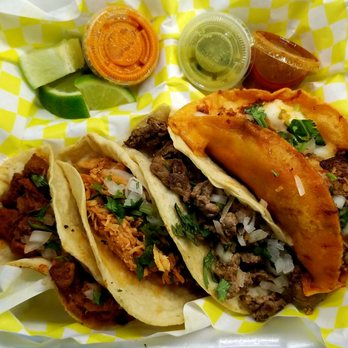 Tikis Tacos And Beer - Pastor, tinga, carne asada, and birria taco. - Mexican Near Me - Kenneth City, Florida