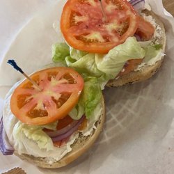 Bageland - The lox bagel could use more lox, capers, and cream cheese.