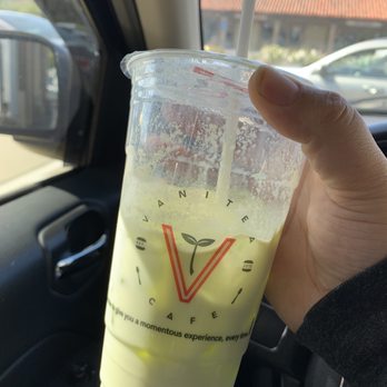Vanitea Café - Pistachio iced milk tea. So good! - Desserts Near Me - El Cajon, California