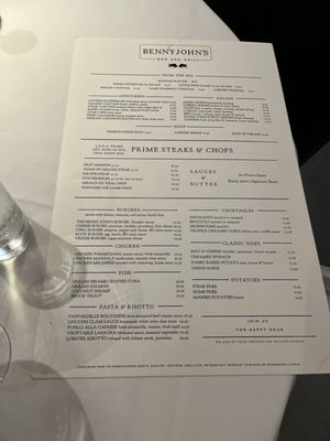 Menu photo 5 Benny John's Bar and Grill New York, NY