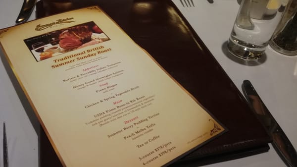 Menu photo 3 Jimmy's Kitchen Central Hong Kong, HK