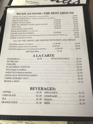 Menu photo 3 Rosita's Restaurant Carrizo Springs, TX Menu photo 3 Rosita's Restaurant Carrizo Springs, TX