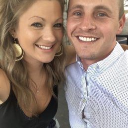 Me and my ol lady got a good photo on their porch seating area. Me and my ol lady got a good photo on their porch seating area.