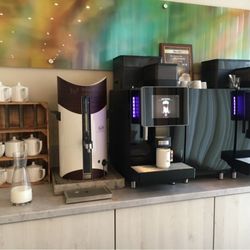 Park Inn By Radisson Linz - Kaffee-Automaten am Frühstücksbüffet