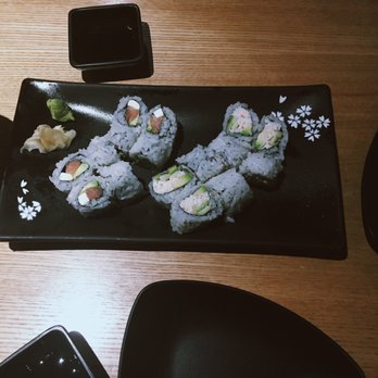 Sakanaya - California and Philadelphia Rolls - Japanese Near Me - Champaign, Illinois