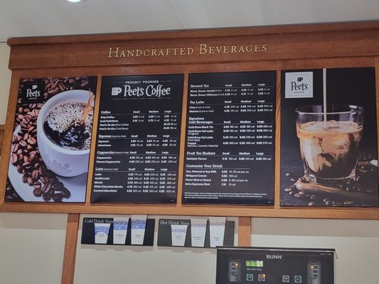 Menu photo 3 Peet's Coffee San Jose, CA Menu photo 3 Peet's Coffee San Jose, CA