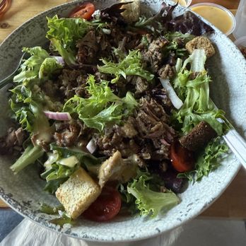 Frady’s Taphouse & Eatery - Brisket salad. - American Near Me - High Point, North Carolina Frady’s Taphouse & Eatery - Brisket salad. - American Near Me - High Point, North Carolina
