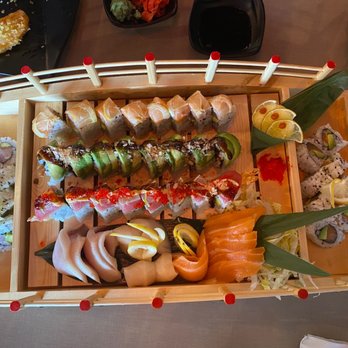 O-Ku Sushi & Poke - We went to town today what an awesome lunch - Japanese Near Me - Sandy, Utah