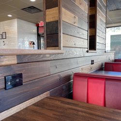 Arby’s - Three seatings have usb and electrical outlets