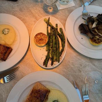 RH Ocean Grill at RH Newport Beach - Asparagus, salmon, lamb chops - Seafood Near Me - Newport Beach, California RH Ocean Grill at RH Newport Beach - Asparagus, salmon, lamb chops - Seafood Near Me - Newport Beach, California