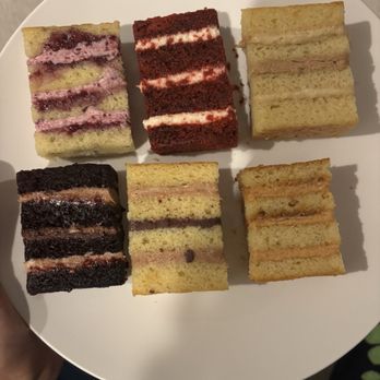 Nosh Desserts - This was the Nosh dessert cake sampler box. - Custom Cakes Near Me - Nashville, Tennessee Nosh Desserts - This was the Nosh dessert cake sampler box. - Custom Cakes Near Me - Nashville, Tennessee