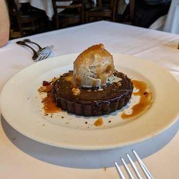 Mustards Grill - Warm Choco hazelnut tart - New American Near Me - Napa, California Mustards Grill - Warm Choco hazelnut tart - New American Near Me - Napa, California