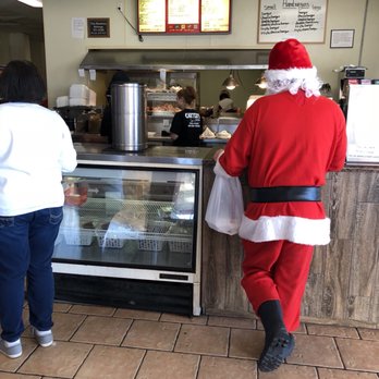 Carter's Restaurant - Santa Claus could not wait to order from Carter's chicken in Douglas, he had to get back to the North Pole for Christmas. - American Near Me - Douglas, Georgia