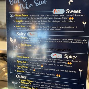 Poke Sun - Menu - Poke Near Me - Columbus, Georgia Poke Sun - Menu - Poke Near Me - Columbus, Georgia