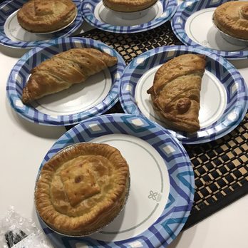 Perky's - A selection of pies (pepper steak, steak mushroom, pasty, chicken curry) - Bakeries Near Me - San Diego, California Perky's - A selection of pies (pepper steak, steak mushroom, pasty, chicken curry) - Bakeries Near Me - San Diego, California