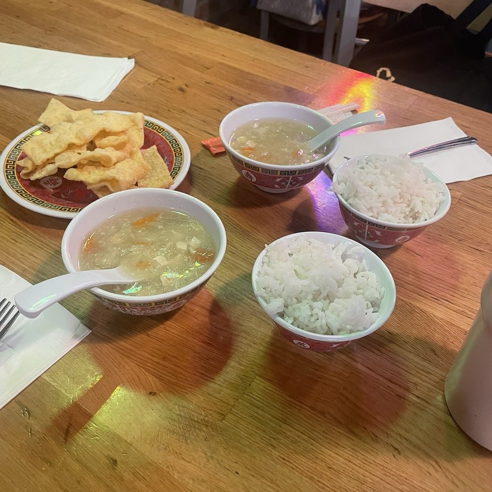 Gk Mongolian BBQ - Soup, white rice - Mongolian Near Me - Stockton, California Gk Mongolian BBQ - Soup, white rice - Mongolian Near Me - Stockton, California