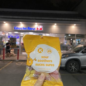 Couche-Tard - a person holding a bag of sour soothers - Convenience Stores Near Me - Montreal, Quebec Couche-Tard - a person holding a bag of sour soothers - Convenience Stores Near Me - Montreal, Quebec