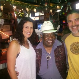 Wife and I posing with Teddy himself, who is a very friendly and welcoming host in addition to being the resident "record spinner." Wife and I posing with Teddy himself, who is a very friendly and welcoming host in addition to being the resident "record spinner."