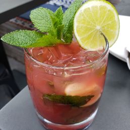 from beirut with passion ($11): bacardi, malibu passion rum, fresh watermelon juice, passion fruit, lime mint, and sugar syrup. from beirut with passion ($11): bacardi, malibu passion rum, fresh watermelon juice, passion fruit, lime mint, and sugar syrup.